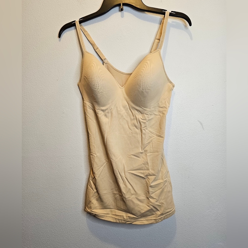 Maidenform cream shapewear slip Size L